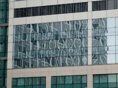 Réflexions dans l'immeuble Amundi, boulevard Pasteur, 15e … 