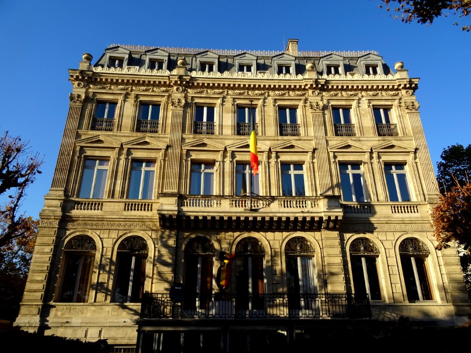 Amabassade de Belgique, 2 avenue Carnot, 17e arr., Paris 