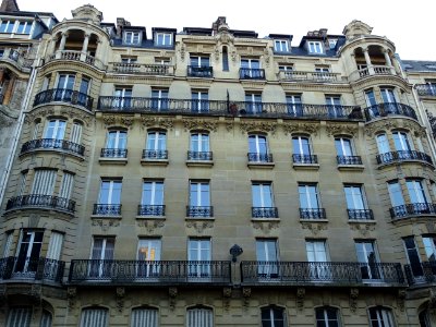 Immeuble, au 89 rue de Courcelles, 17e arr., Paris photo