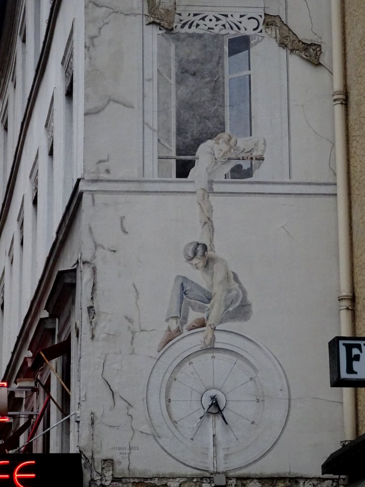 Fresque murale, rue du Cherche-Midi, 15e arr., Paris 