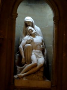 Statue, église Notre-Dame-de-Compassion de Paris, place du… 