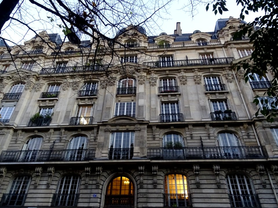Immeuble, au 57 boulevard des Batignolles, 17e arr., Paris… 