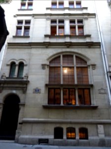Immeuble, au 12 rue Georges Berger, 17e arr., Paris 