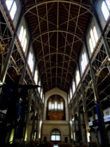 Nef de l'église Notre-Dame-du-Travail, 14e arr., Paris 