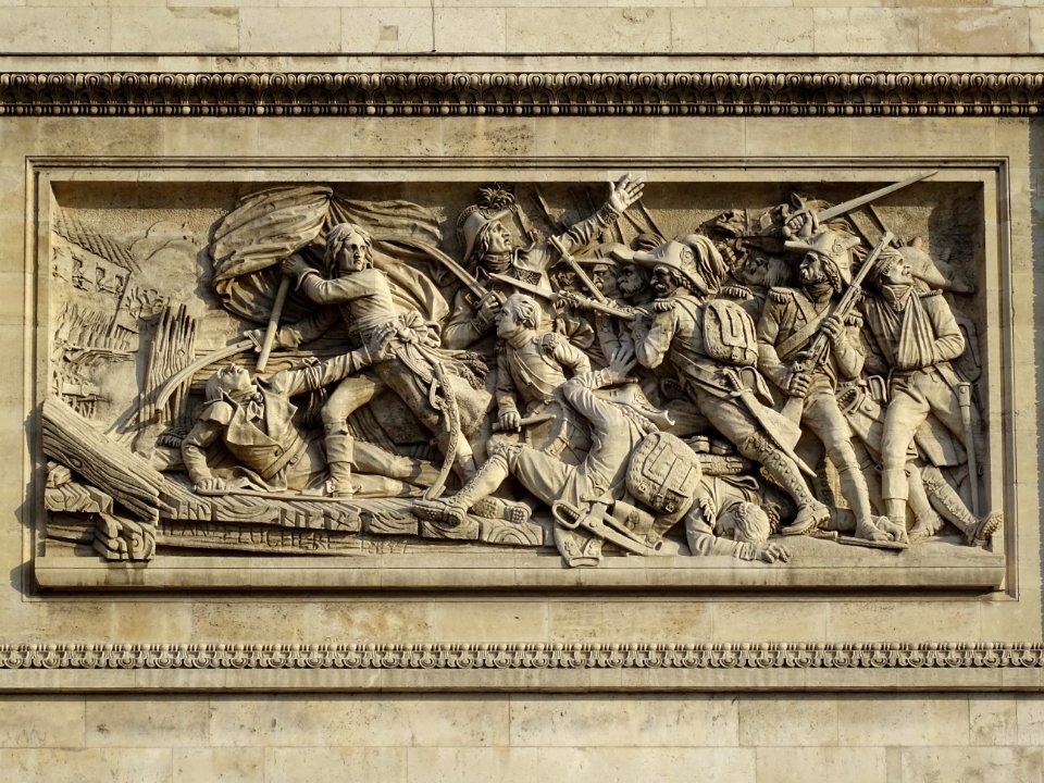 Bas-relief Le passage du pont d'Arcole le 15 novembre 179… | Flickr