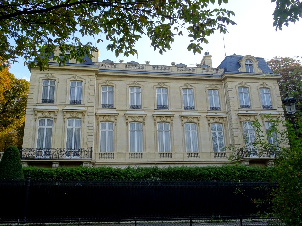 Ambassade de l'Angola, 19 avenue Foch, 16e arr., Paris 
