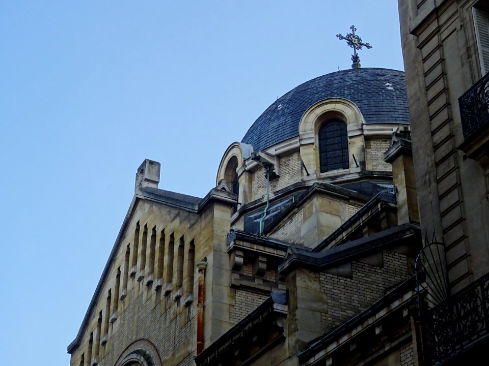 Cathédrale grecque Saint-Étienne de Paris, de style néo-bi… 