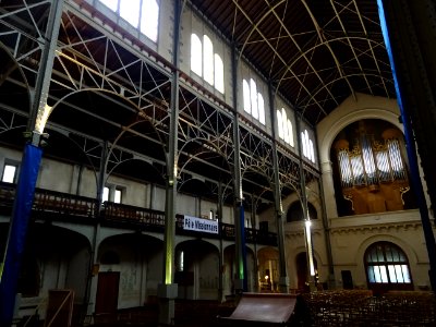 Nef de l'église Notre-Dame-du-Travail, 14e arr., Paris 