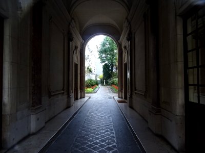 Entrée du Square Pasteur, 3 rue Lecourbe, 15e arr., Paris 