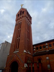 Clocher de l'église Saint-Michel des Batignolles, place Sa… 
