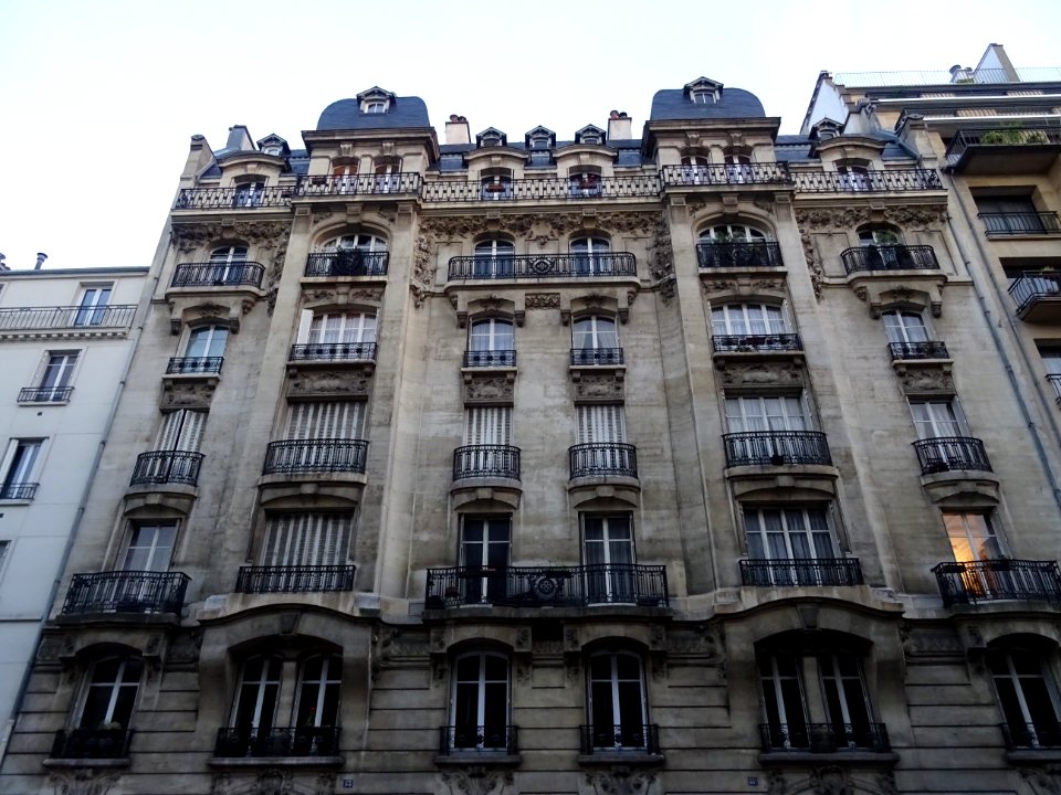 Immeuble, au 53 et 55 rue Geoffroy d'Abbans, 17e arr., Par… 