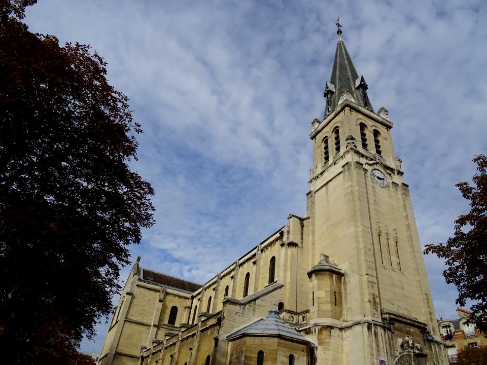Eglise Saint-Lambert de Vaugirard, rue Gerbert, 15e arr., … 