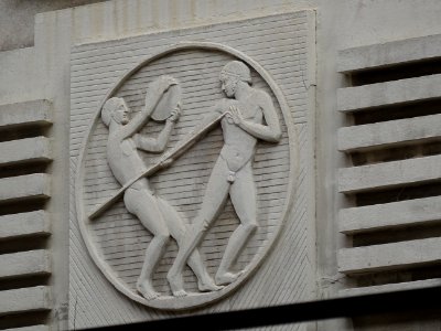 Bas-relief, Université de Paris, Institut d'Education Phys… 