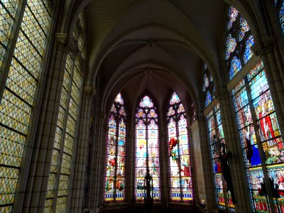 Vitraux, chapelle des sœurs Sainte-Marie-de-la-Famille de … 