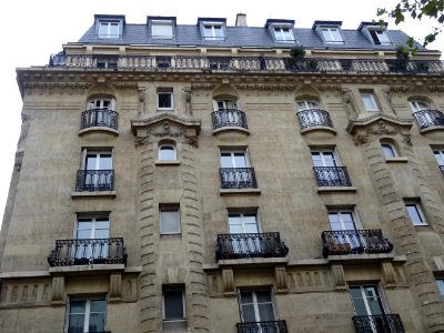 Immeuble à l'angle de la villa Violet, 15e arr., Paris 
