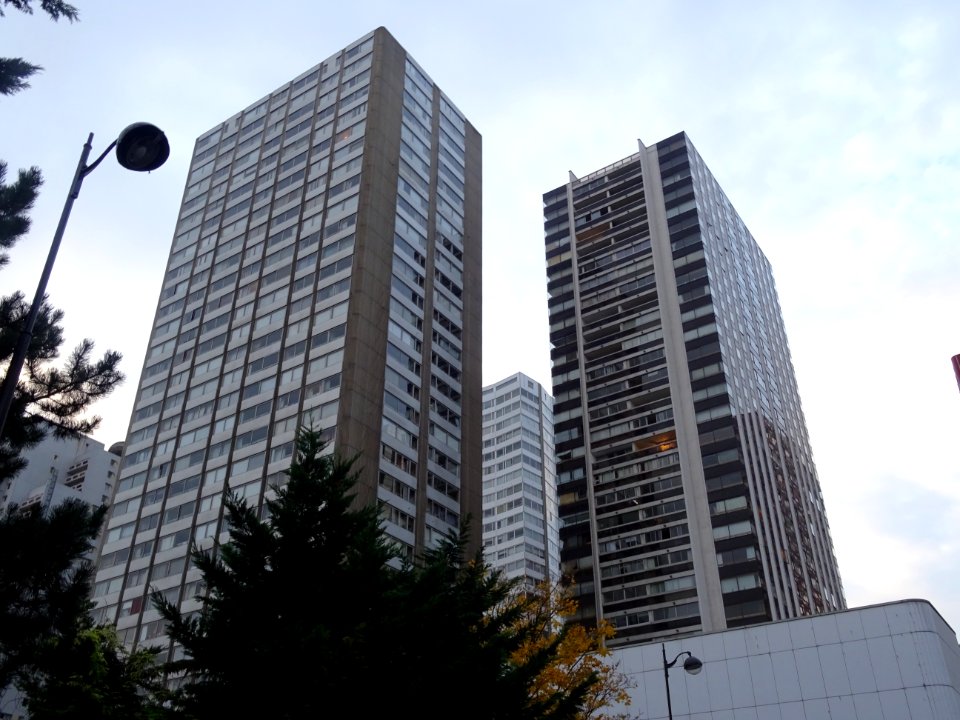 Immeubles du Front de Seine, 15e arr., Paris 