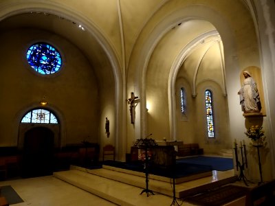 Nef de l'église Notre Dame des Grâces, 6 Rue Fondary, 15e … 