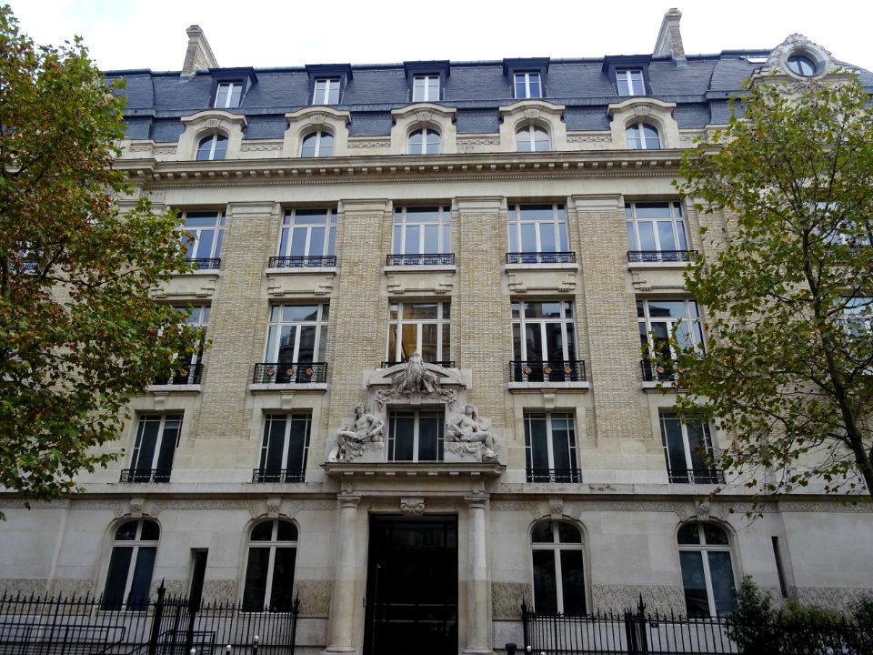 Immeuble Allée Léon Bourgeois, 7e arr., Paris 