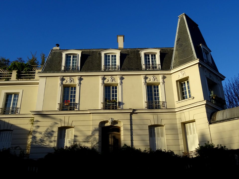 Maison en face du 5 rue Gounod, Saint-Cloud, Hauts-de-Sein… 