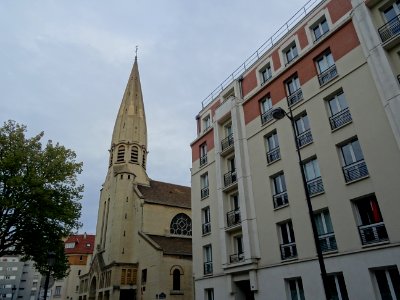 Eglise Saint-Léon, place du Cardinal-Amette, 15e arr., Par… 