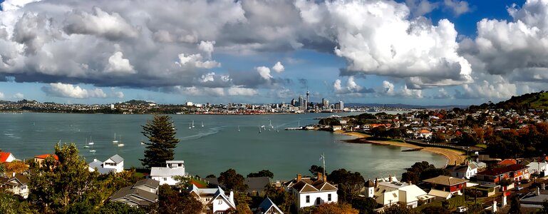 Harbor ships boats