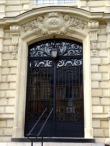 Porte de l'institut Pasteur, Chimie biologique, fondation … 
