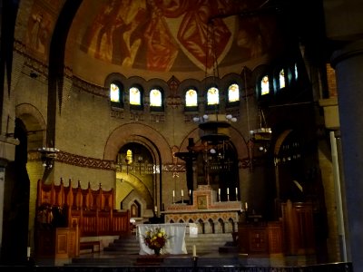 Choeur et autel, église Saint-Michel des Batignolles, plac… 