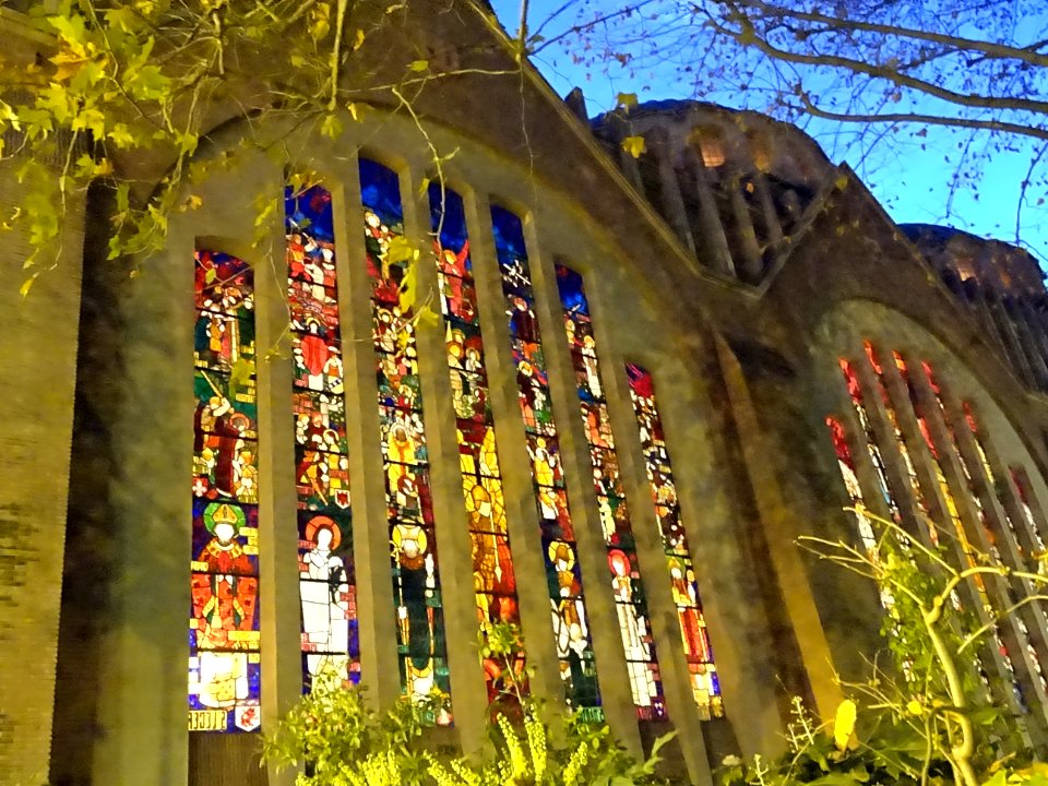 Vitraux, église Sainte-Odile de Paris, 2 avenue Stéphane M… 