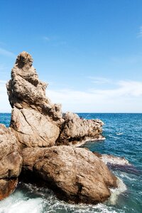 Mediterranean water rock