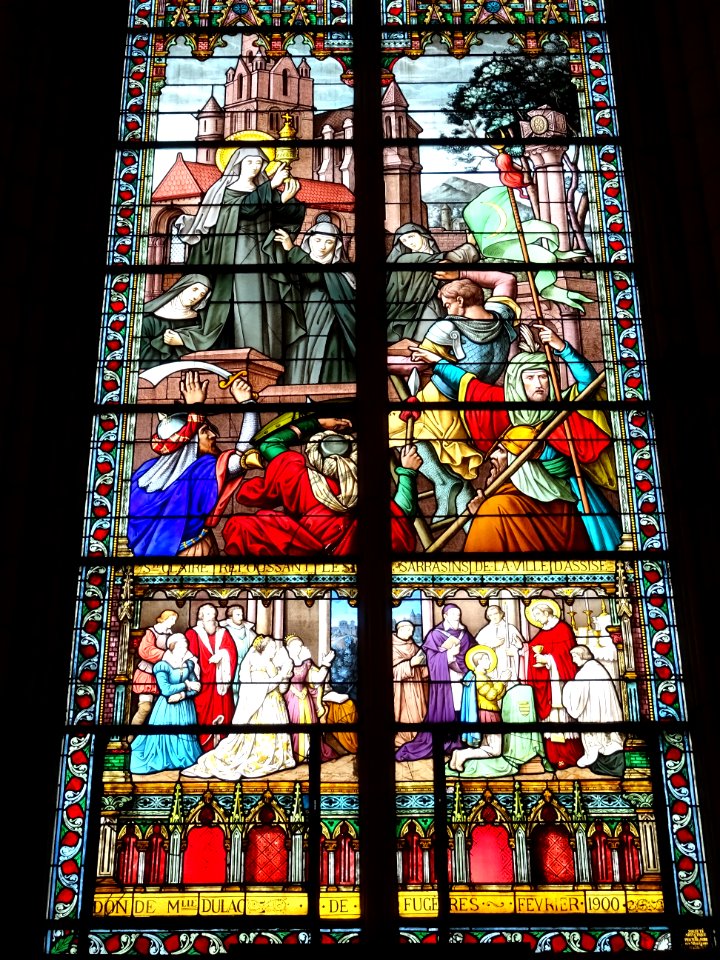 Vitrail, chapelle des sœurs Sainte-Marie-de-la-Famille de … 