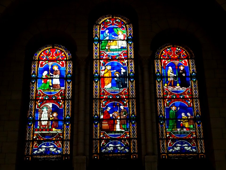 Vitraux, église Saint-Charles de Montceau, 22 bis rue Lege… 