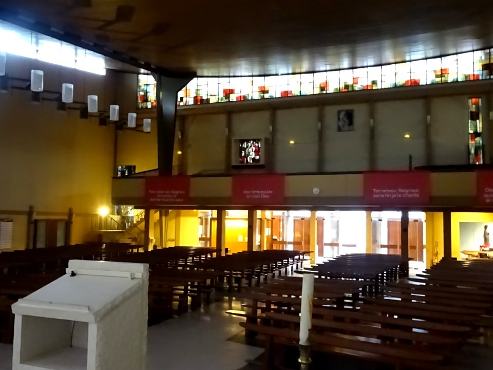 Nef, église Notre-Dame-de-l'Immaculée-Conception, 63 rue d… 
