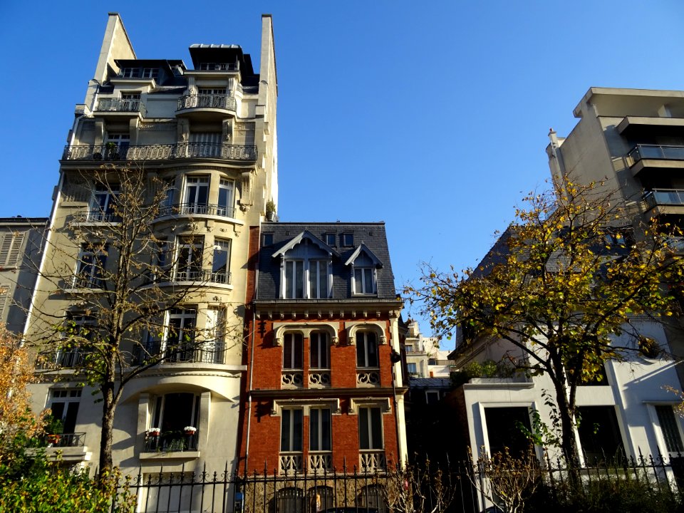 Immeuble, au 44 boulevard Flandrin, 16e arr., Paris 