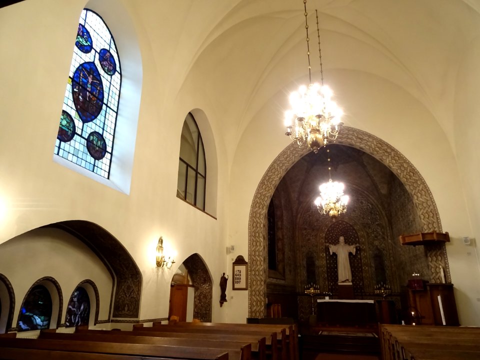 Nef, Eglise suédoise de Paris, 9 rue Médéric, 17e arr., Pa… 