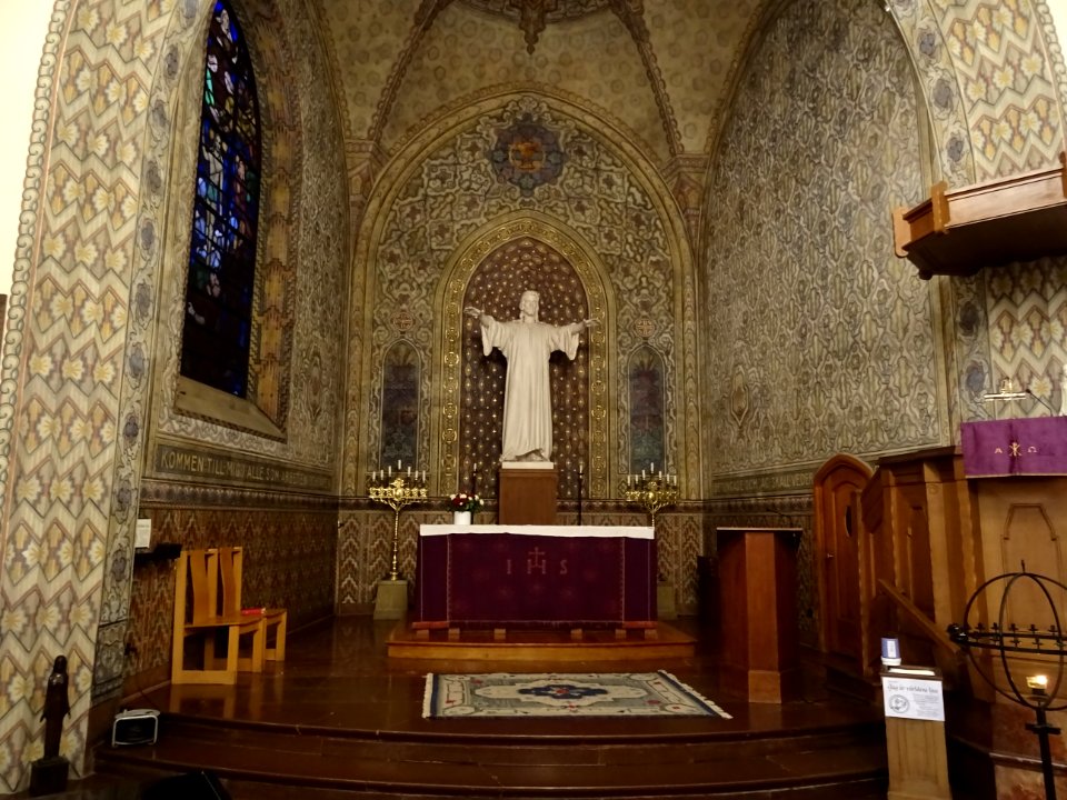 Nef de l'Eglise suédoise de Paris, 9 rue Médéric, 17e arr.… 