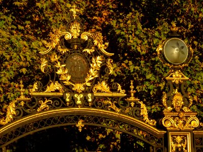 Grille d'entrée du Parc Monceau, 17e arr., Paris 