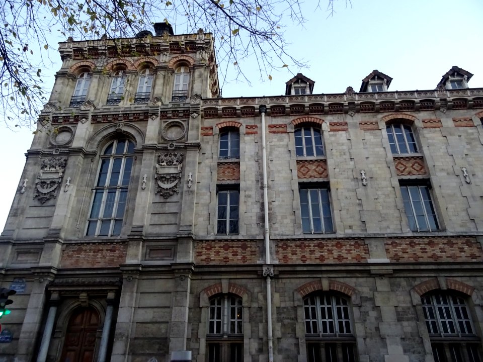 Lycée Chaptal, 45 boulevard des Batignolles, 8e arr., Pari… 