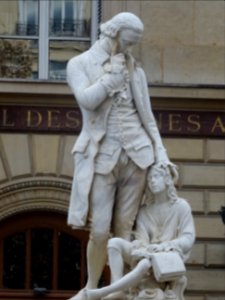 Statue de Valentin Haüy, Institut National des Jeunes Aveu… 
