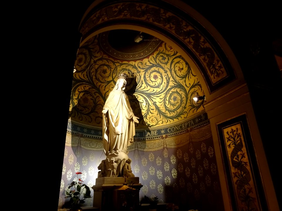 Statue, chapelle Saint-Vincent-de-Paul, 95 rue de Sèvres, … 