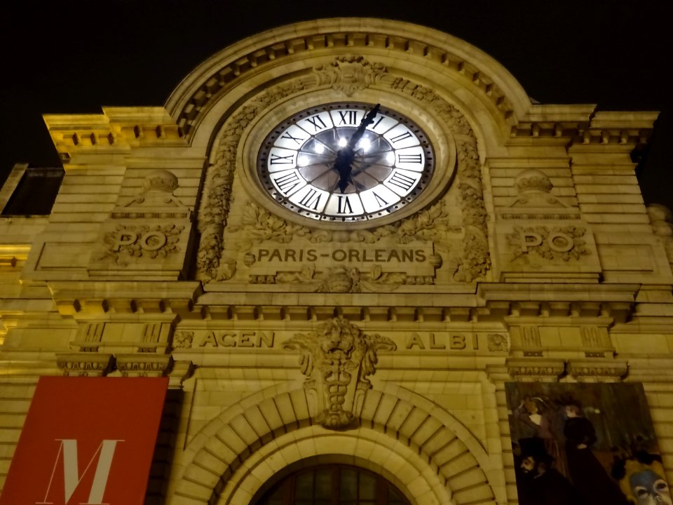 Façade du musée d'Orsay, Place Henry de Montherlant, 7e ar… 