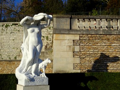 Sculpture Le Soir par Hector Lemaire, (1846 – 1933), Nym… 