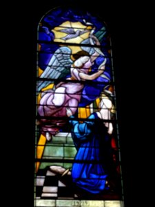Vitrail, église Saint-Clodoald, Saint-Cloud, Hauts-de-Sein… 