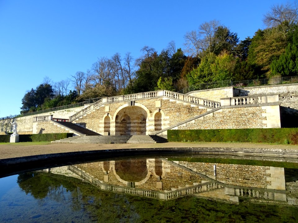 Bassin du Nymphée d'Apollon, Parc de Saint-Cloud, Saint-Cl… 
