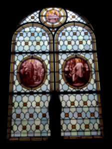 Vitrail, chapelle Saint-Vincent-de-Paul, 95 rue de Sèvres,… 
