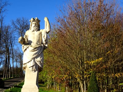 Sculpture Neptune par Joseph-Louis Daumas, 1865, Bassin … 
