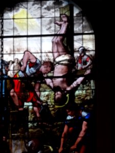 Vitrail de l'église Saint-Pierre-du-Gros-Caillou, 92 rue S… 