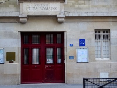 Portes du Collège Jules Romain, 6 rue Cler, 7e arr., Paris… 