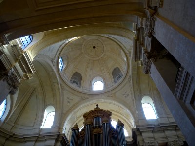 Dôme et orgue du temple de Penthemont, 106 rue de Grenelle… 