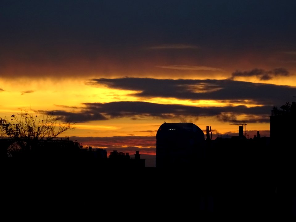 Lever de soleil sur Boulogne 