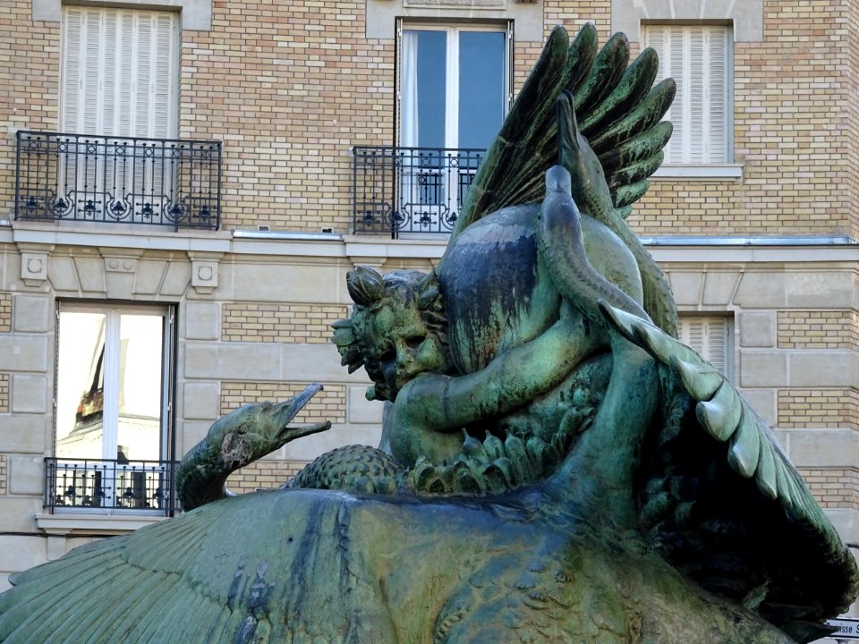 Bronze de la Fontaine des cygnes, pour le pavillon de l'… 